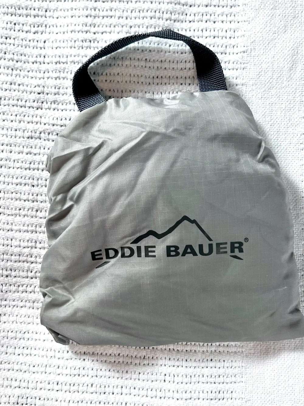 Vintage Rare Eddie Bauer Versatrex Backpack Red & Gray Hiking Ripstop Outdoors